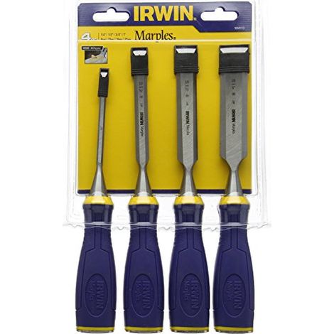 IRWIN 10505173 M500 Narex-Scalpello multiuso a percussione, confezione da 4 pezzi)
