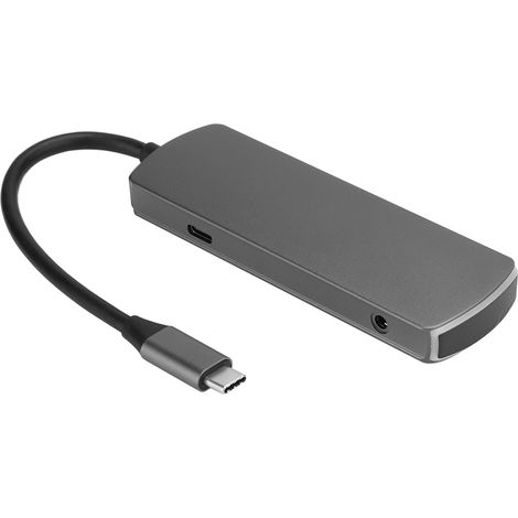 Station d'accueil 6-en-1 Type C vers HDMI USB 3.1 avec Hub et Charge PD (1/5)