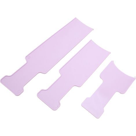 Planche de Mélange de Couleur 3 Pièces pour Salon - Palette de Teinture Violette pour Cheveux (1/5)