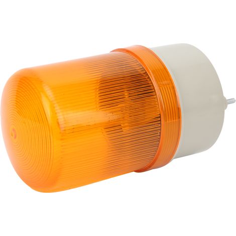 BERM-Warnleuchte, LED-Lampenperle, rotierende, leuchtende Industrieanzeige, 24 V DC, BEM-1101, Gelb (1/5)