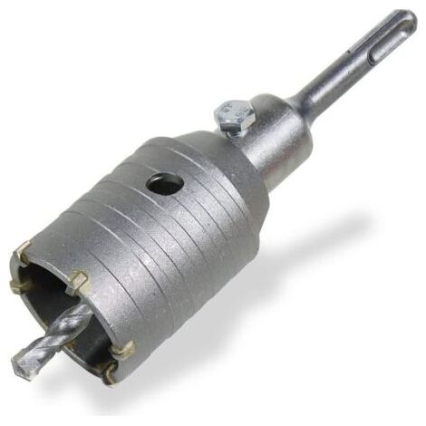 Beijiyi – Scie cloche trépan 50mm – Couronne de forage 8x110mm – Adaptateur SDS plus – Pour béton et maonnerie – Coupe nette et précise (1/5)