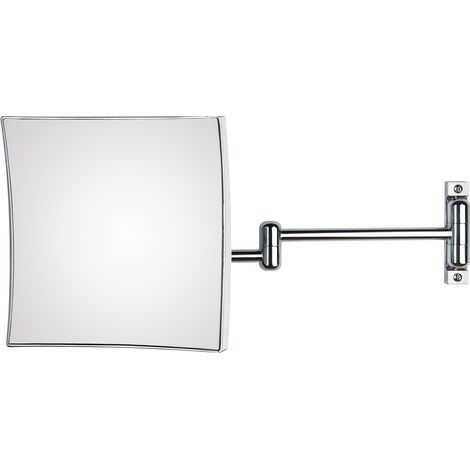 Koh-I-Noor Quadrolo specchio ingranditore 3x a parete 20x20 braccio 46 senza luce codice prod: 63/2KK3