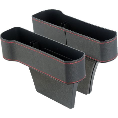 1 ensemble - 2PCS Porte - gobelet de Voiture, Porte - gobelet, PU Porte - Boisson en Cuir, boîte de Rangement de Voiture pour café, Boisson, Bouteille, Lait Ensemble de Deux pièces (1/4)