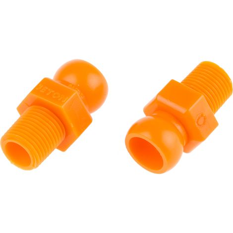 Connecteur NPT, segment 1/8pouce, Copolymère acétal ( Prix pour Paquet de 4 )