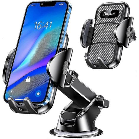 Auto-Handyhalterung – 360° verstellbare Installation, geeignet für Armaturenbrett, Windschutzscheibe und Lüftungsschlitze, Ein-Knopf-Entriegelung, ultrastabiles Vier-in-Eins-Design.
