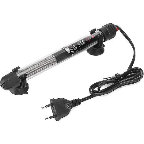 Thermostat aquarium chauffage 100W verre submersible poisson réservoir chauffe-eau automatique température constante (1/5)