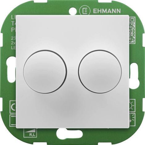Ehmann 4295x0700 dimmer rotativo bianco interno