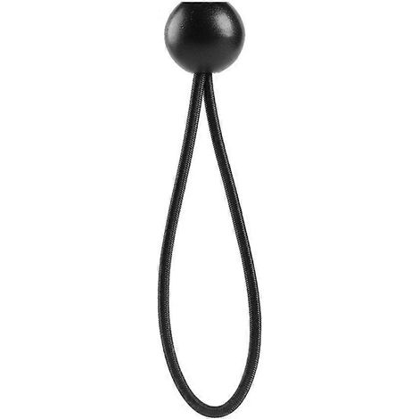 Lot de 20 accessoires pour tente de randonnée : boule élastique, cordon élastique, sangle de tension de 15 cm.