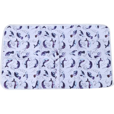 1 Tapis à langer, imperméable, réutilisable, pliable, pour poussette lit parc (1/5)