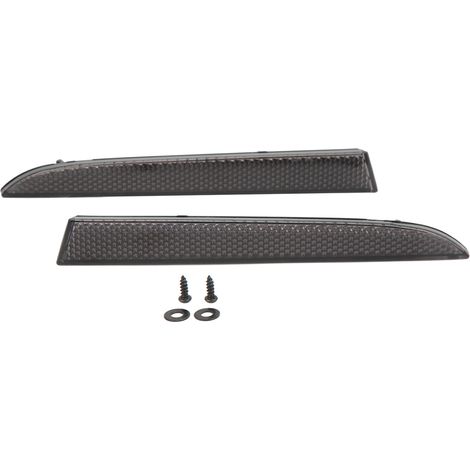 2 pièces Réflecteur de pare-chocs arrière Anti-rayures Imperméable Verre Fumé Remplacement pour Chevrolet Camaro 2016-2020 (1/5)
