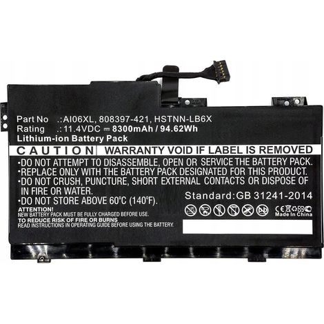 Batteria Coreparts per HP 808397-421