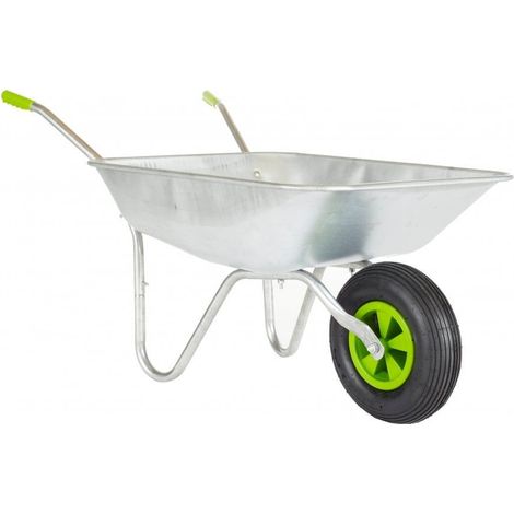 65l Wheelbarrow With Galvanised Pneumatic Tyre (1/5)
