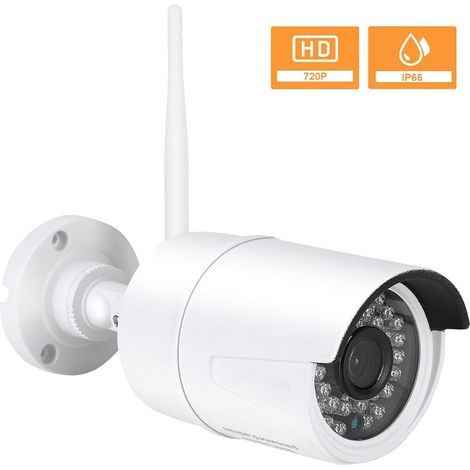 Caméra de surveillance extérieure étanche 720p Wi-Fi avec 36 LED infrarouges (UE) (1/5)