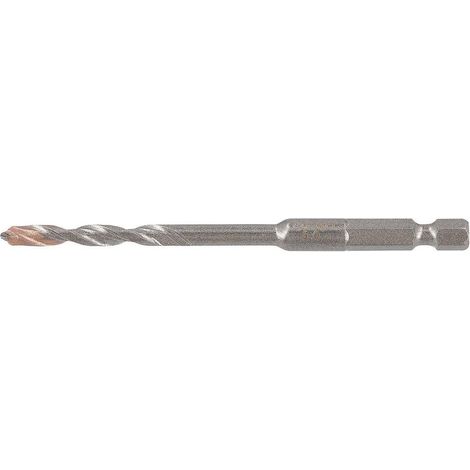 Alpen Mehrzweckbohrer IMPULZOR UNI 5mm, 100x40mm, 6,35mm Sechskantschaft, 2 Schneiden (1/2)