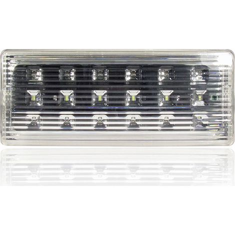 LAMPADA DI EMERGENNZA A PARETE 18 LED