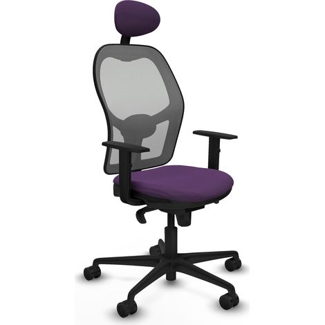 Silla de Oficina con Cabecero Jorquera Piqueras y Crespo 1D036N1 Morado