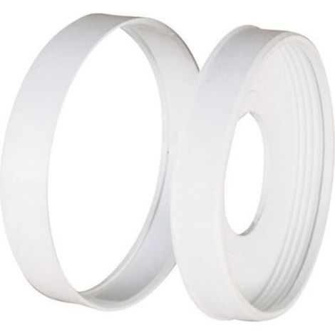 WC-Rohrverbinder Ø 71 x 138 mm – PVC-Fitting für Sanitärinstallationen – Schlag- und chemikalienbeständig (1/5)