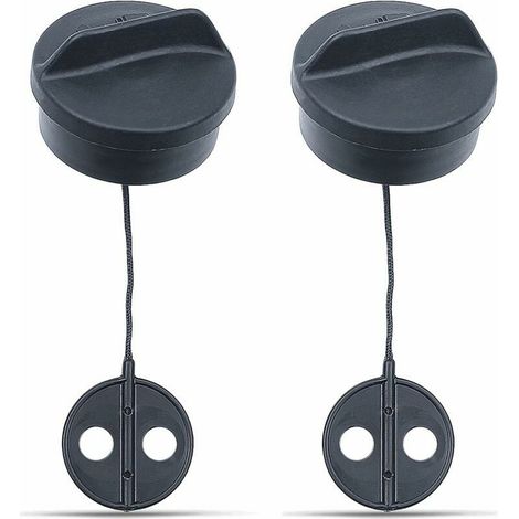 Bouchon Reservoir - Pour Debroussailleuse STIHL FS38 FS45 FS55 FS56 FS80 FS81 FS85 FS88 FS120 - Etanche - Lot de 2 (1/5)