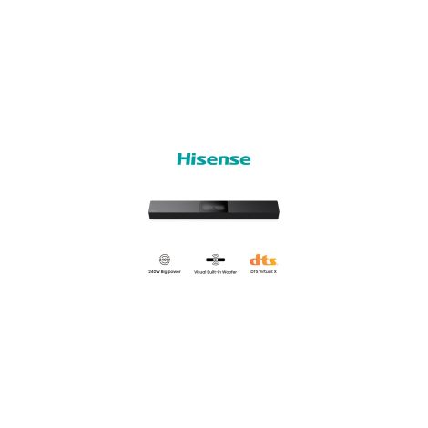 BARRA SONIDO HISENSE HS2000 2.1 SUBWOOFER INTEGRADO 240W DOLBY DIGITAL BT
