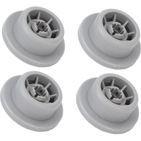 4 roues de remplacement pour panier de lave-vaisselle Bosch, compatible avec références 420198 AP2802428 165314 (1/5)