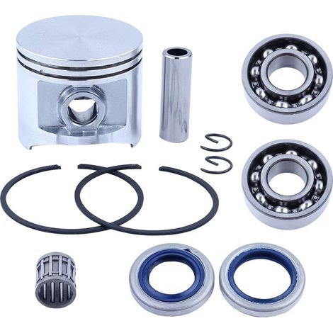 Ensemble de roulements de vilebrequin et de segments de piston pour Jonsered 2063 2065 2071 2171 EPA Scie 50 mm (1/5)