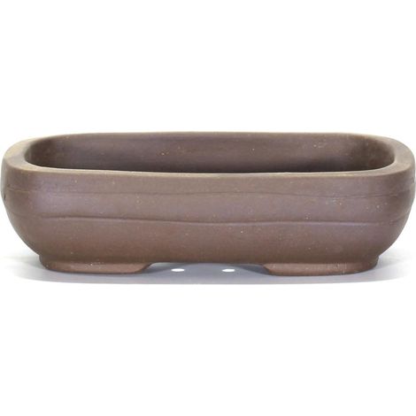 Vaso bonsai in gres rettangolare cm. 17 (1/2)