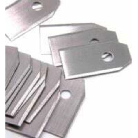 30x lames compatible avec Husqvarna Automower 105 108 210C 220AC 305 308 308x 310 315 320 330X 420 430X 440 450X G1 G2 et autres (acier, 0.75mm) (1/2)