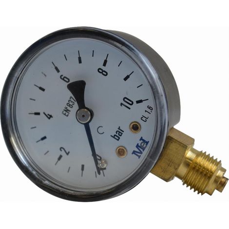 Manometro maschio M1/4 (08x13) uscita laterale NOYON & THIEBAULT - 7570-08C1