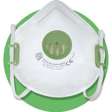 Filternde Halbmaske X310 SV FFP3 NR D