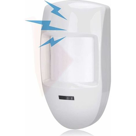 12V Dual-Wire PIR-Bewegungsmelder mit hochempfindlichem Infrarotalarm für die Sicherheit in Geschäften, Wohnhäusern, Büros und Fabriken