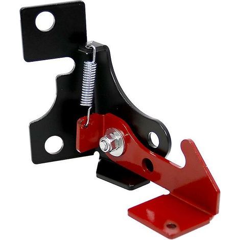 Ensemble de frein de stationnement, levier de frein de stationnement ATV Remplacement de protection de transmission de frein de stationnement Rzr 800 900 1000 Turbo (noir, rouge) (1pcs)
