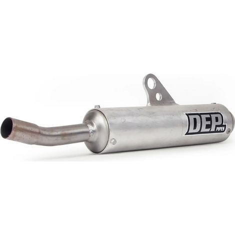 Tubos de escape DEP con silenciador/punta de escape corta para KTM SX 125 '00-'03