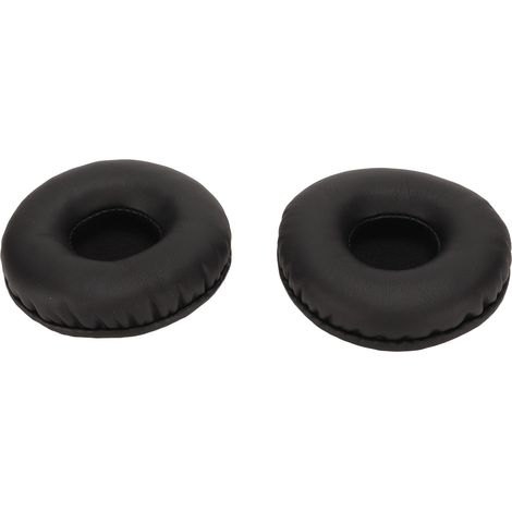 Coussinets d'oreille de rechange en mousse souple et cuir artificiel, flexibles et universels, pour casques audio de 70 mm (1/4)