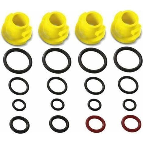 Kärcher Kit de joints toriques de rechange accessoire pour nettoyeurs haute pression,Karcher Kit de buses à air et joints toriques pour nettoyeur haute pression Compatible,K1-K7/T250/T-Racer (1/5)