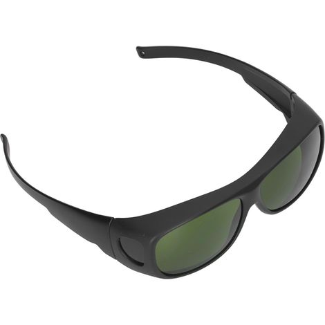 Lunettes de soudeur légères anti-rayures en PC nylon anti-UV soudage électrique vert clair IR3.0 (1/5)