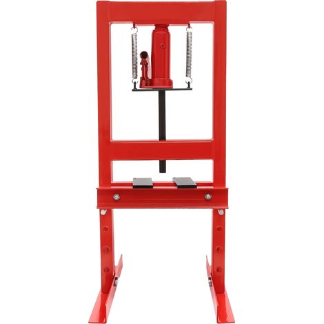 Atelier Presse, Capacité de 6 Tonnes, Fonctionnement Manuel, Rouge (1/2)