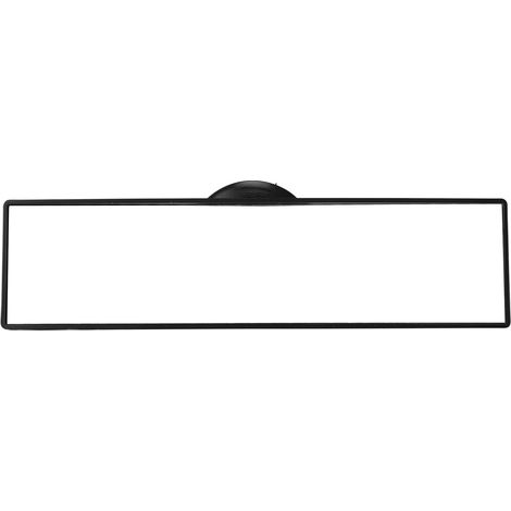 Innenspiegel 21 x 5 cm, Fahrlehrer-Rückspiegel mit Saugnapf, 360° drehbar, universell für Pkw (1/5)