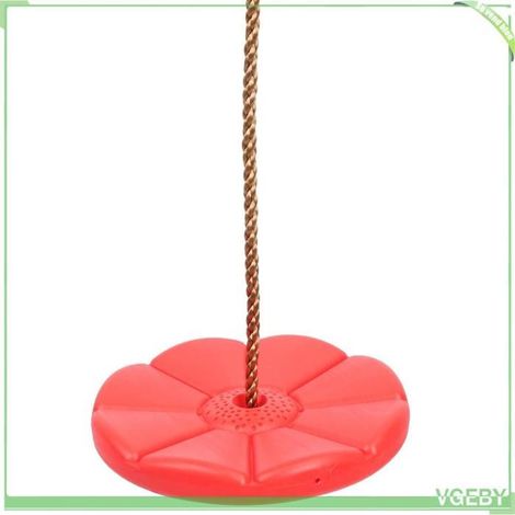 Balançoire enfant - FAF EICY - Chaise suspendue disque - Plastique haute résistance - Antidérapante - Intérieur/extérieur (1/5)