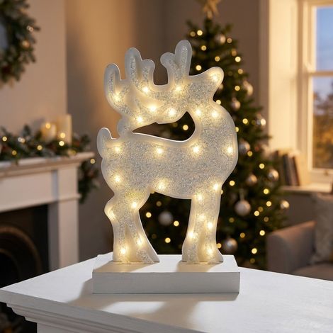 LED Reindeer Silhouette Decoration (1/2)