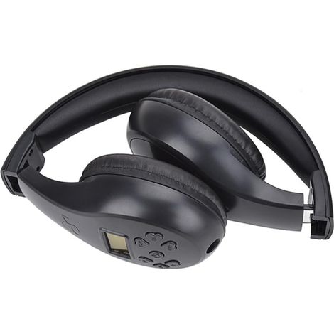 Casque Audio Radio FM, Récepteur Radio pour Casque, Plastique Léger, Noir, pour Jogging et Marche (1/5)