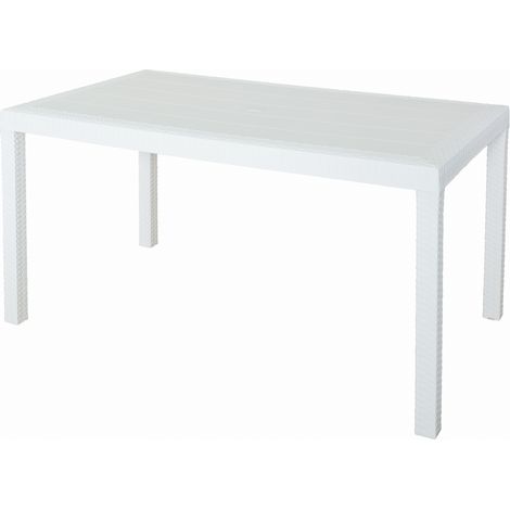 TAVOLO HOUSTON 150X90XH74CM BIANCO