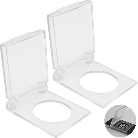 Couvercle d'interrupteur pour panneau lumineux de peinture diamant, couvercle de protection pour bouton tactile de panneau lumineux de peinture diamant, convient aux panneaux lumineux, aux boîtes lumi (1/4)