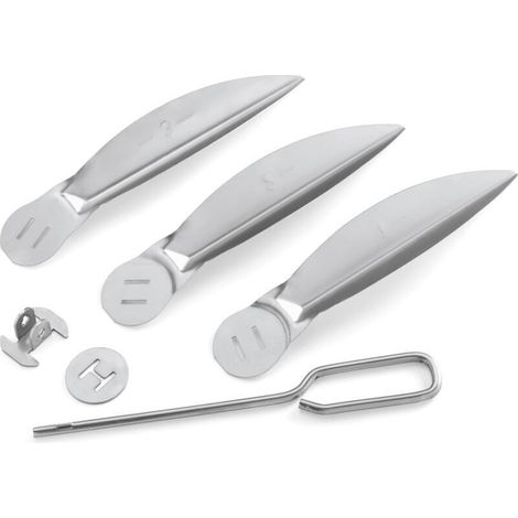 Weber One-Touch 22-1/2" Grillreinigungsset, Silber