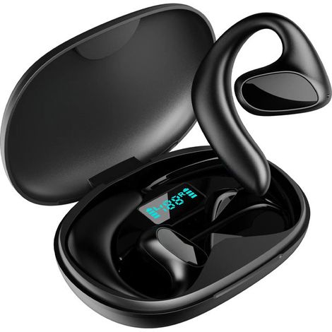 Neue M8 Smart Translation Earphones, 144-Sprachen-Übersetzer, kabellose TWS Bluetooth-Kopfhörer mit Geräuschunterdrückung – Schwarz (1/3)