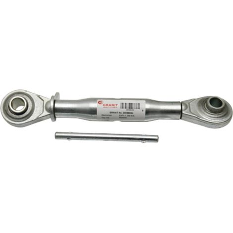 Collegamento centrale superiore 340-450 mm M24x3 Cat. 1-1 2x Giunto sferico (1/2)