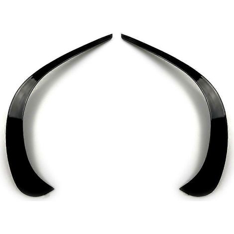 Embellecedor de salida de ventilación del alerón del parachoques delantero para Mercedes Benz GLC X253 GLC260 GLC300 2020 2021 (Negro) (1/5)