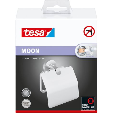 Tesa MOON distributeur papier toilette chromé moderne (1/4)