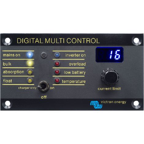 Tableau de controle à distance des Multis et Quattro, Victron Digital Multi control 200/200A GX