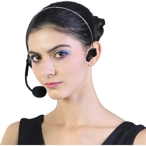 Professionelles Telefon-Headset für Callcenter mit Multifunktionstastatur