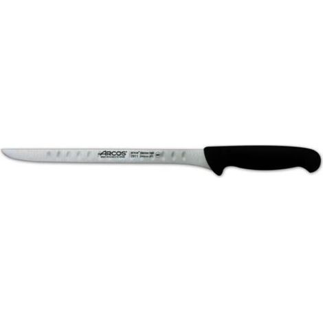 Couteau à jambon - - 2900 - Acier inoxydable Nitrum - Lame ergonomique 24 cm - Polypropylène noir